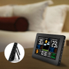 Indoor Outdoor Temperature Humidity Forecast Weather Station Large Screen Digital Table Desk Clock Smart Weather Clock