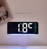 Multi-functional Digital Alarm Clock LED Digital Desk Clock Display Temperature Week Calendar Table Alarm Clock with Light