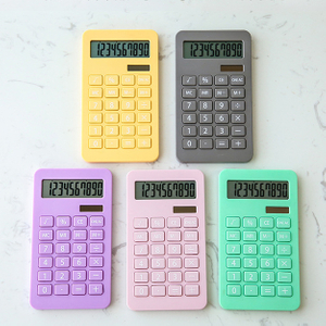 Learning Supplies Solar Power Calculator 10 Digit Plastic Calculator