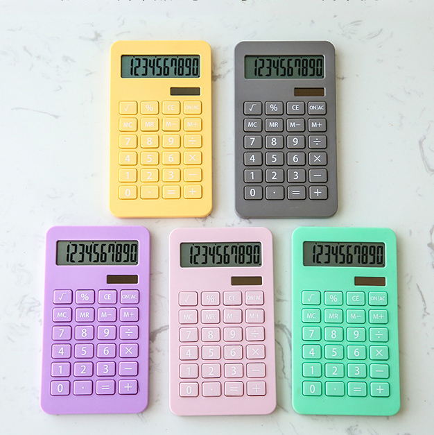 Learning Supplies Solar Power Calculator 10 Digit Plastic Calculator