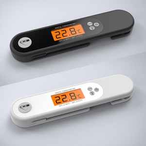  Large Screen Digital Kitchen Thermometer for BBQ Foldable Electronic Water Thermometer with Backlight