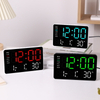 LED Wall Clock Large Display Calendar Temperature Digital Desk Clock Digital Table Clock
