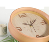 9 Inch Customize Decorative Wooden Wall High Quality Home Decor Silent Clock