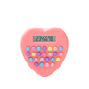 8 Digit Mini Creative Love Calculator Learning Supplies Colorful Keys Calculator Battery Powered Scientific Calculator