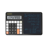 Alarm Clock with Date Time 12 Digit Desktop Calculator Dual Power Solar Calculator with LCD Writing Board