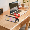 Multifunctional Desk Clock Digital Alarm Clock Display Date Temperature LED Mirror Projection Clock