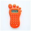 Learning Supplies Maze Toys Foot Shape Calculator Children's Electronic Calculator 8 Digit Battery Powered Desktop Calculator