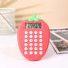 Large Screen Strawberry Scientific Calculator 8 Digit Dual Power Electronic Calculator Solar Power Desktop Calculator