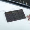 Chocolate Scientific Desktop Calculator Learning Office Supplies Solar Power Calculator 8 Digit Dual Power Plastic Calculator