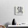 Magnetic Digital Table Desk Alarm Clock LCD Wall Clock Display Temperature Humidness 