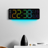 Multifunction Digital Alarm Clock Display Temperature Week Calendar Reloj De Pared LED Wall Clock with Night Light