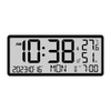 Digital Table Alarm Clock LCD Wall Clock Display Temperature Humidness Digital Desk Clock 