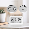 Digital Table Clock LCD Digital Desk Alarm Clock Display Week Date 