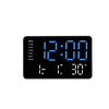 LED Wall Clock Large Display Calendar Temperature Digital Desk Clock Digital Table Clock