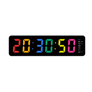 Smart Digital Table Clock Multifunctional Digital Desk Alarm Clock Reloj De Pared LED Digital Wall Clock