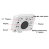 Digital Household MINI Thermometer Hygrometer High Precision Refrigerator Magnet Thermometer Hygrometer