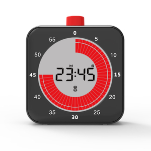 Productivity Google Countdown Timer Study Pomodoro Visual Timer for Kids Rotary Smart Digital Kitchen Timers