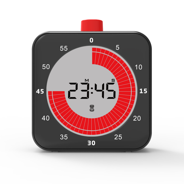 Productivity Google Countdown Timer Study Pomodoro Visual Timer for Kids Rotary Smart Digital Kitchen Timers