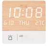 Home Decor Modern LED Calendar Wall Clocks Reloj De Pared Temperature Digital Alarm Clock Digital Wall Clock