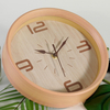 9 Inch Customize Decorative Wooden Wall High Quality Home Decor Silent Clock