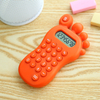 Learning Supplies Maze Toys Foot Shape Calculator Children's Electronic Calculator 8 Digit Battery Powered Desktop Calculator