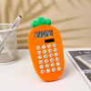 8 Digit Creative Carrot Calculator Learning Supplies Solar Power Desktop Calculator Dual Power Scientific Calculator