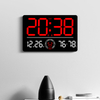 LED Large Display Week Calendar Temperature Digital Alarm Wall Clock with Timer