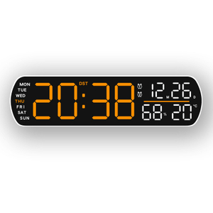 LED Multifunction Alarm Clocks Smart Bedroom Digital Table Desk Alarm Clocks