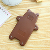 8 Digit Cute Cartoon Bear Calculator Learning Supplies Children Electronic Plastic Calculator Battery Powered Desktop Calculator