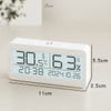 Magnetic LCD Alarm Clock Digital Table Desk Clock Display Temperature Humidness