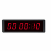 LED Competition Timer Large Screen Sports Fitness Stopwatch Digital Clock Digital Countdown Timer 