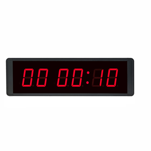 LED Competition Timer Large Screen Sports Fitness Stopwatch Digital Clock Digital Countdown Timer 
