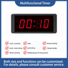 Multi-functional LED Digital Clock Remote Control Digital Timer for Competition 1.8 Inch 4-digit Timer