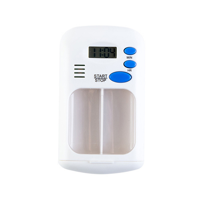 Traveling Pill Case Electronic Pill Reminder Medication Organizer Timer Portable Medicine Case Pill Box