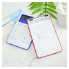 Large Screen Calculator With Crystal Buttons 8 Digit Electronic Calculator Battery Power Desktop Calculator with Voice