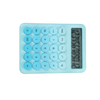 12 Digits Gradient Color Calculator Battery Powered Plastic Calculator Scientific Desktop Calculator
