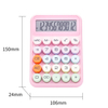 Dust-proof PVC Lens Calculator 12 Digit Mechanical Keyboard Plastic Calculator Battery Power Desktop Scientific Calculator