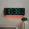 Multifunction Digital Alarm Clock Display Temperature Week Calendar Reloj De Pared LED Wall Clock with Night Light