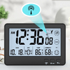 LCD Digital Desk Table Alarm Clock with Temperature Humidity Date Wake Up Alarm Clock Reloj Wall Clock