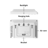 Wireless Thermometer Indoo Outdoor Temperature Humidity Meter Temperature Humidity Weather Monitor