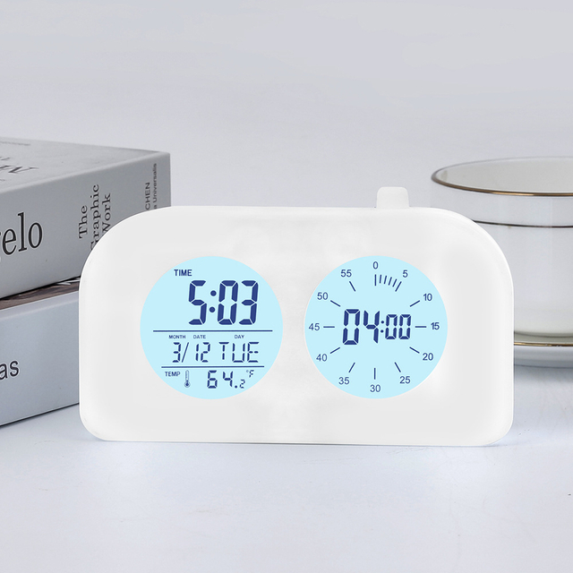 Google Productivity Countdown Timer Visual Pomodoro Study Timer for Kids Digital Table Clock Digital Kitchen Timers