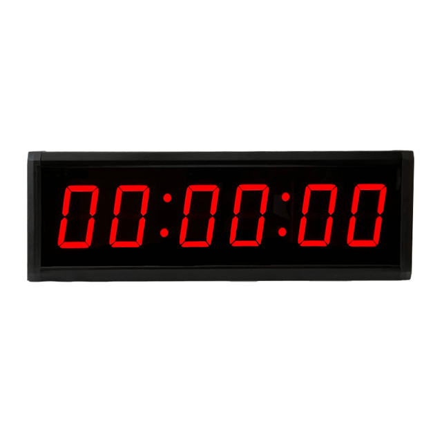 CDMA Satellite Single Side Time Synchronization Digital Wall Clock Large Screen Countdown Timer