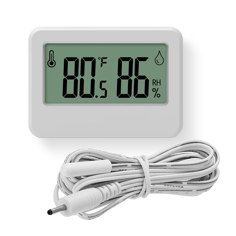 Digital Household MINI Thermometer Hygrometer High Precision Refrigerator Magnet Thermometer Hygrometer