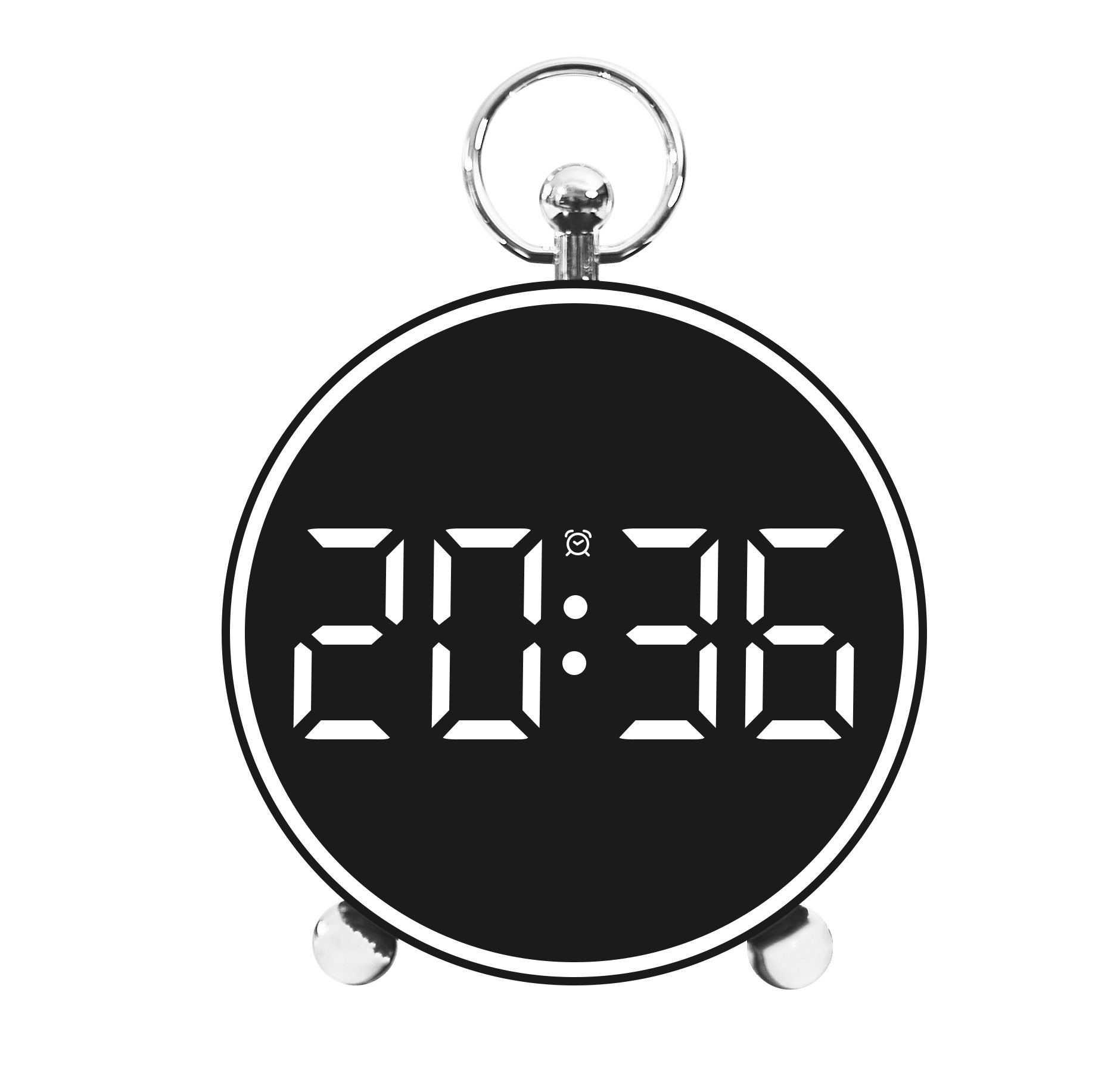 LED Digital Alarm Clock Wall Clock Display Date Temperature Home Bedside Clock Smart Table Desk Clock