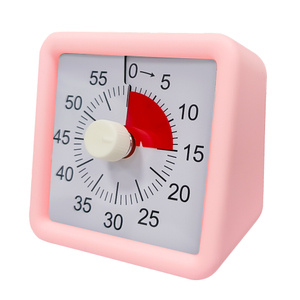 60 Minute Google Desk Timer Time Management Productivity Silicone Rubber Kitchen Timer Visual Pomodoro Study Timer for Kids