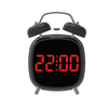 Multi-function Digital Desk Clock Twin Bell Alarm Clock LED Digital Table Alarm Clock