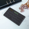 Chocolate Scientific Desktop Calculator Learning Office Supplies Solar Power Calculator 8 Digit Dual Power Plastic Calculator