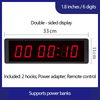 LED Double-sided Forward And Backward Timer Large Screen Dual-sided LED Competition Timer Digital Countdown Timer