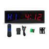 Remote Control LED Fitness Digital Countdown Timer Multi-functional Digital Wall Clock Stopwatch