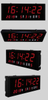 Photoelectric GPS Satellite Clock Double - Sided Digital Clock POE Protocol Intelligent Synchronized Digital Wall Clock